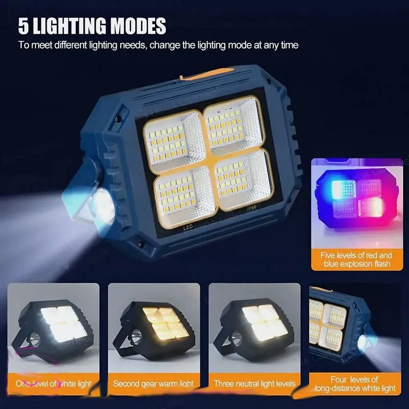 ۵ حالت نور دهی متفاوت