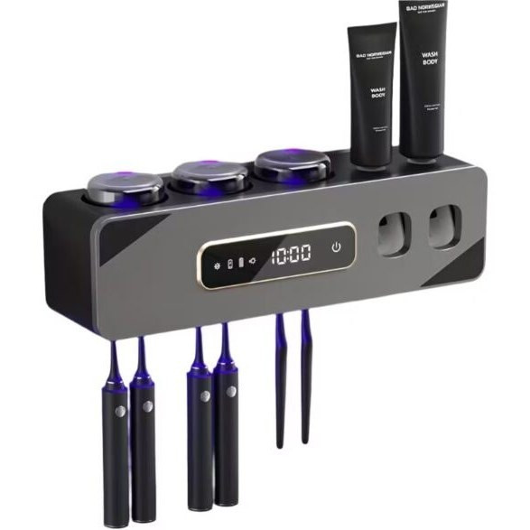 استند مسواکی دیواری هوشمند دارای اشعه UV