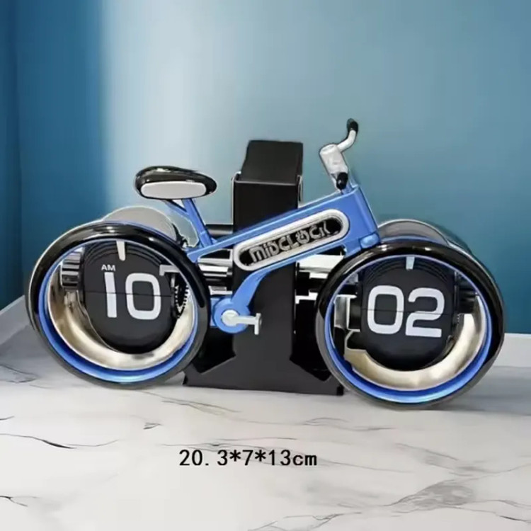 ساعت رومیزی طرح دوچرخه مدل MidClock FlipClock